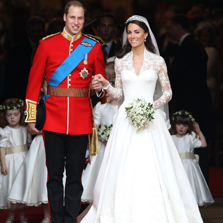 Wedding dress Kate Middleton wore on her wedding day