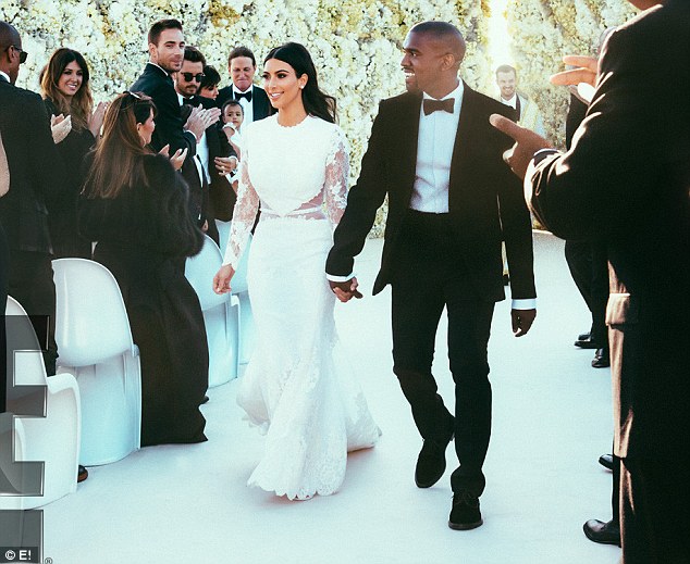 Kim Kardashian wedding to Kanye West